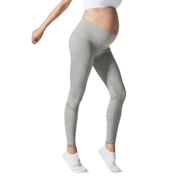 BLANQI Maternity Sport Support Hipster Contour Leggings Size M - Picture 1 of 7